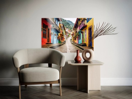 Directdruk achter plexiglas