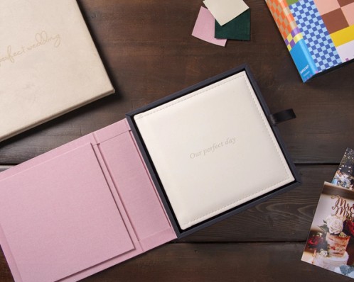 Custom box with photo books