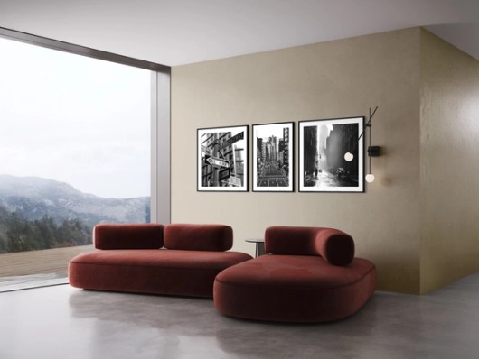 Photo encadrée avec passe-partout