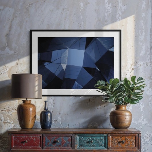 Foto auf Polystyrol gerahmt