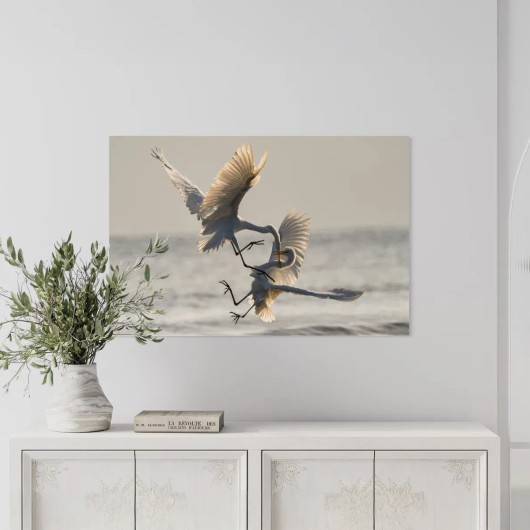 Fotoabzug auf Dibond an der Wand