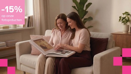 Moederdag: korting op onze fotoproducten