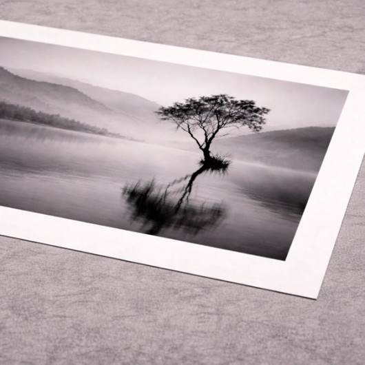 Ilford foto met witrand