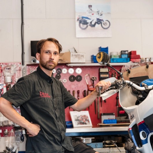Motor Laurens wanddecoratie