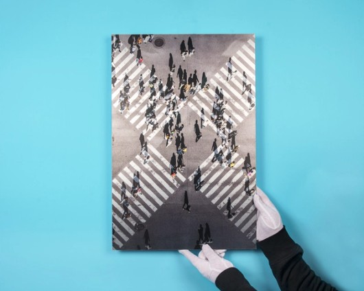 Directdruk op geborsteld aluminium