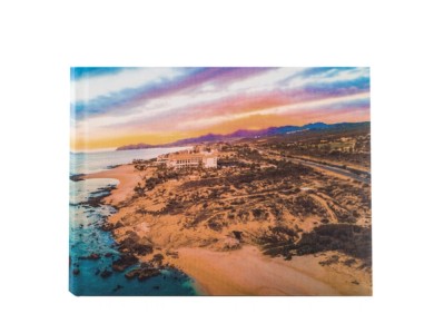 Couverture photo sur lin