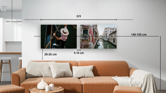 dimensions decoration murale hauteur