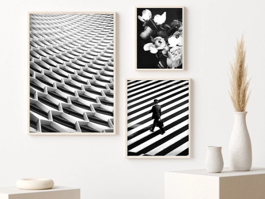 zwart-wit fotoafdrukken