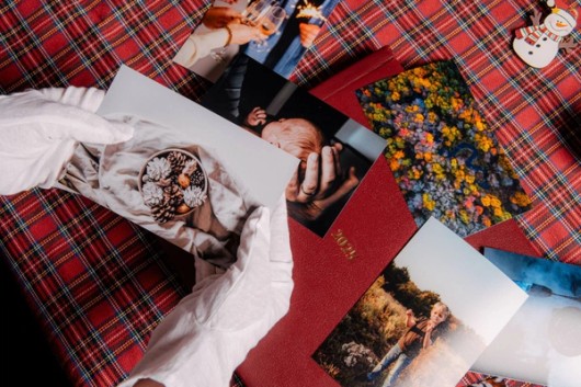 Weihnachtsfotos auf professionellem Fotopapier