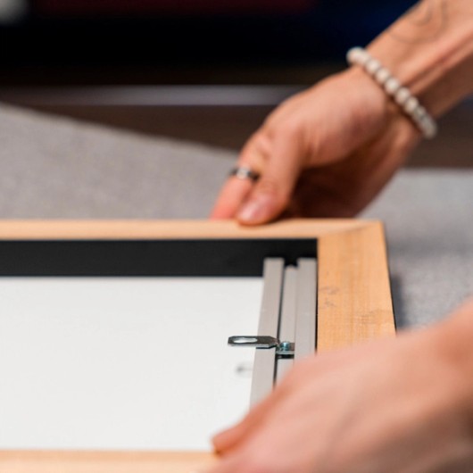 Framed photo production