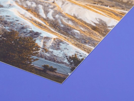 Foto auf Polystyrol – Ecke