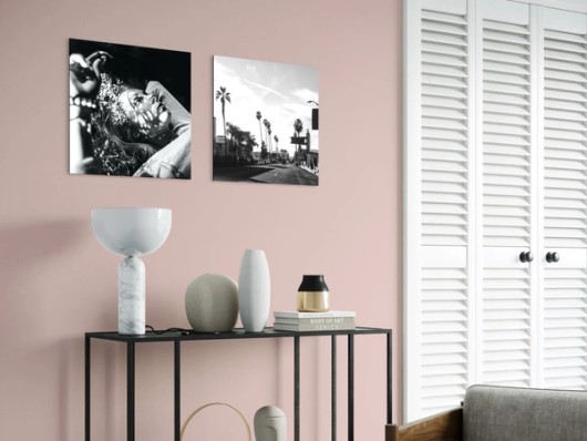 Foto op geborsteld aluminium