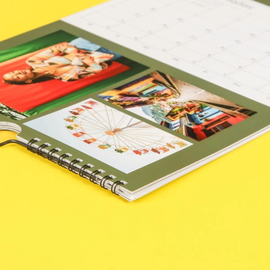 fotokalender close up