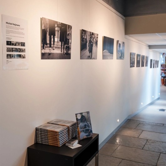 Expositie Michiel Heijmans in boekhandel Middelburg