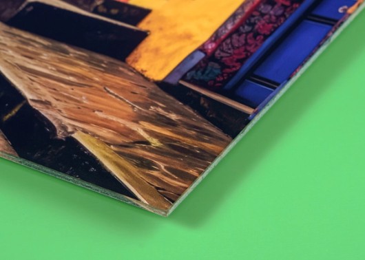 Directdruk achter Plexiglas