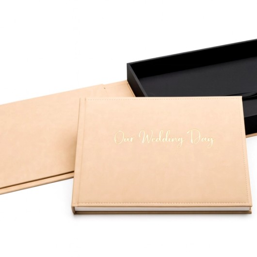 Professional fotoboek met lasertekst