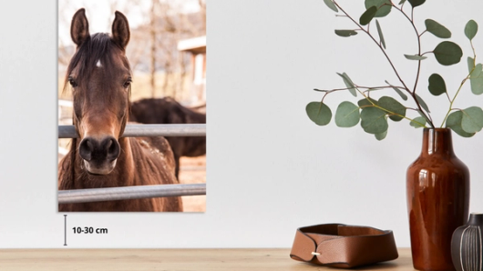 Dimensions d’une décoration murale au-dessus d’une cheminée ou d’un meuble