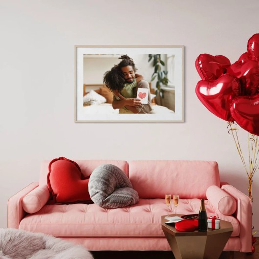 Valentinstagsgeschenk für die Wand