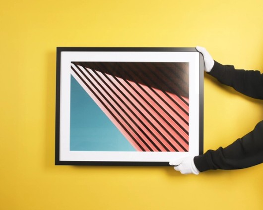 Fine art print in lijst verwerkt