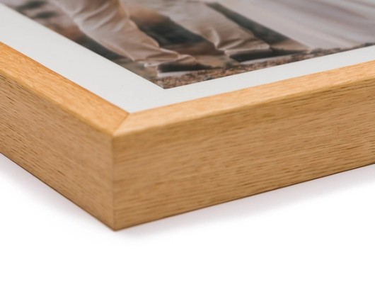 Framed wedding photo