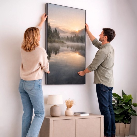 Ophangen akoestisch wandpaneel