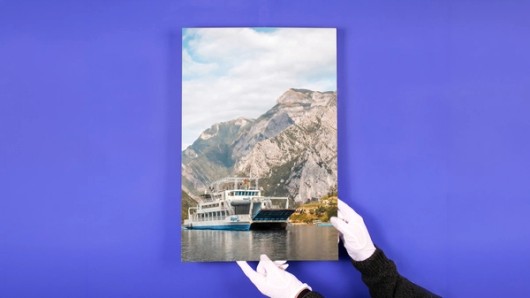 Foto op polystyreen
