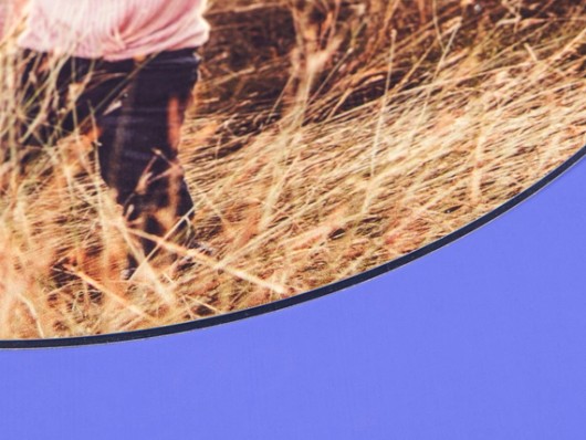 Runde Form des Direktdrucks auf Alu-Dibond