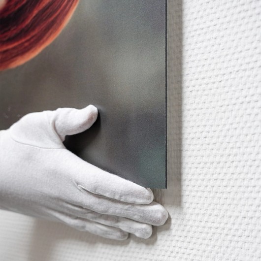 Directdruk op dibond close-up