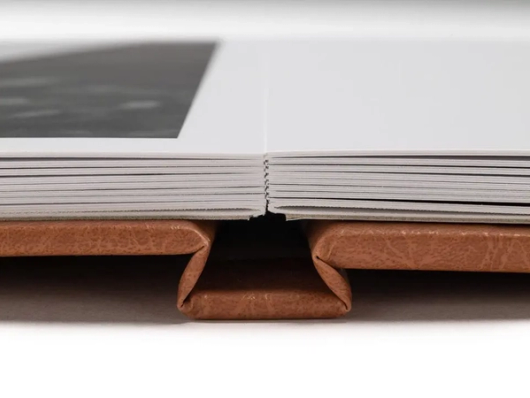 vlakliggende pagina's professional fotoboek