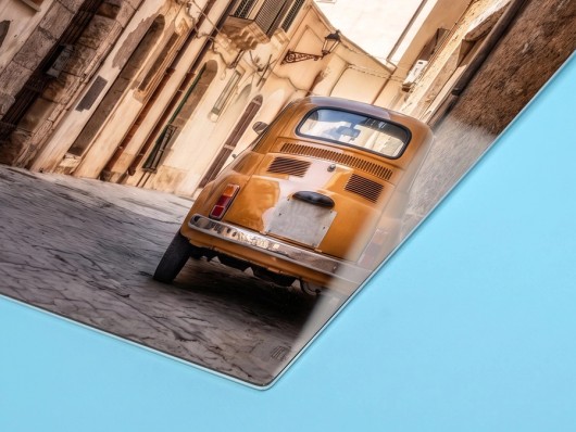Rounded corners HD Metal print