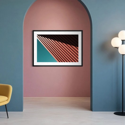 Fine-Art-Print mit Passepartout