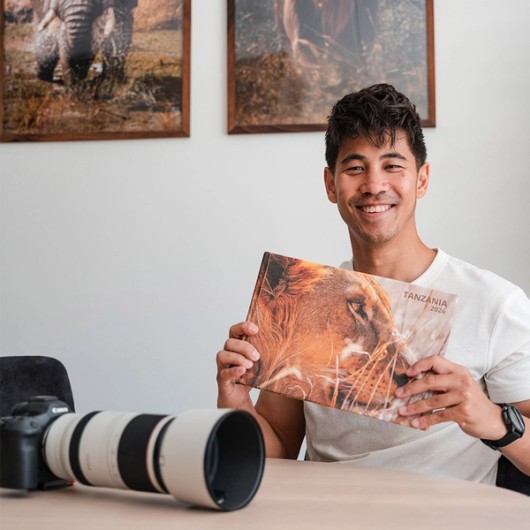 Daryl Sadijo and his Premium hardcover photobook