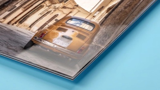 Foto hinter Acrylglas – Ecke