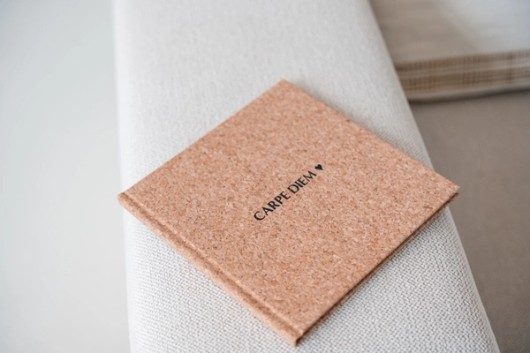 Mini fotoboek met Cork cover