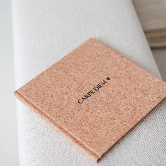 Mini fotoboek met Cork cover