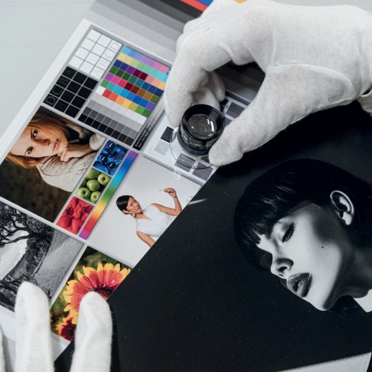 Kwaliteitscontrole zwart wit