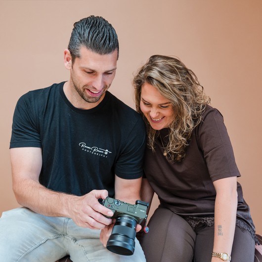 Fotograaf en klant 