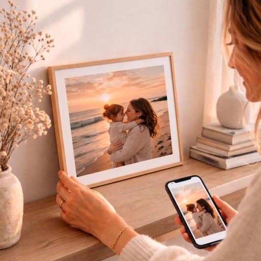 Foto in lijst Moederdag