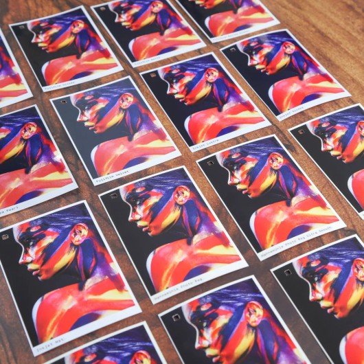 Sample swatch paper types