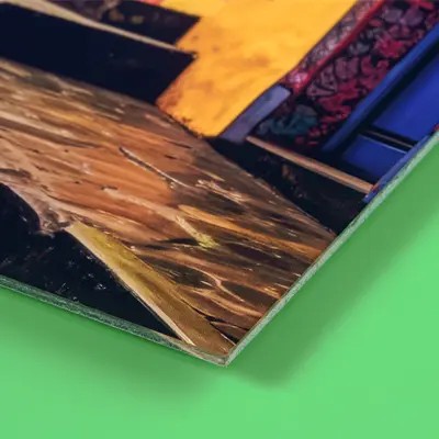 Directdruk achter Plexiglas