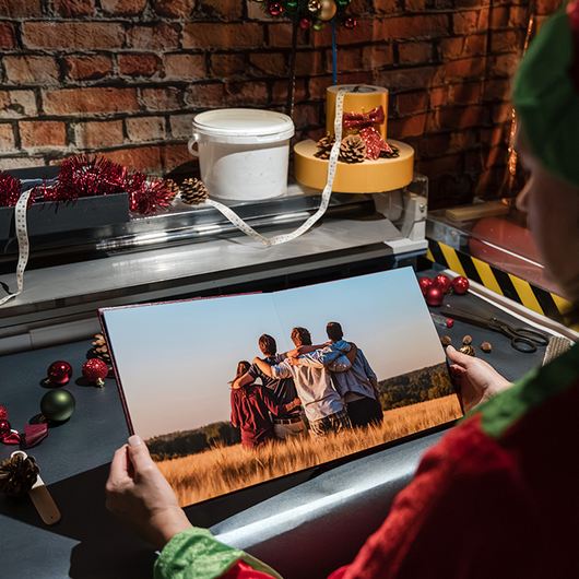 Weihnachtsfotobuch