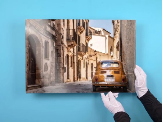 HD Metal Print au mur