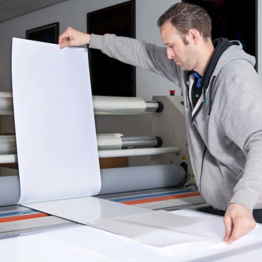 Productie wanddecoratie print