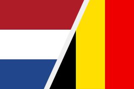 Vlag Nederland Belgie