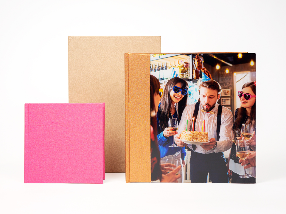 Fotoboek met plexiglas cover -