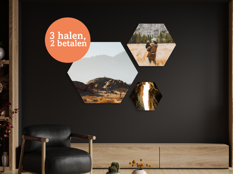 Black-Friday-korting-Profotonet-hexagon-ronde-wanddecoraties