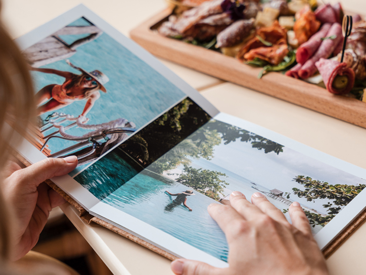 Fotoboek stapelkorting